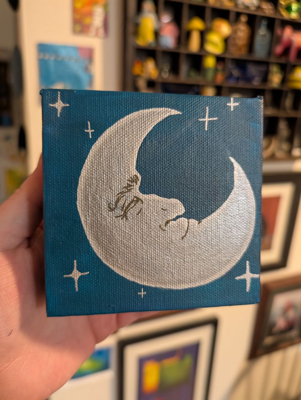 Silver Man in the Moon
