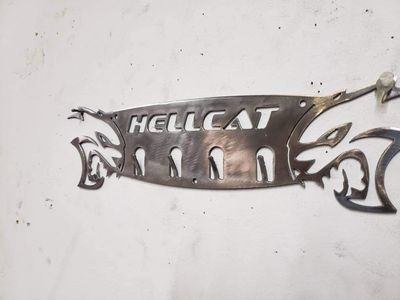 Dodge hellcat charger challenger key keychain ring holder rack srt - Martin Metalworks