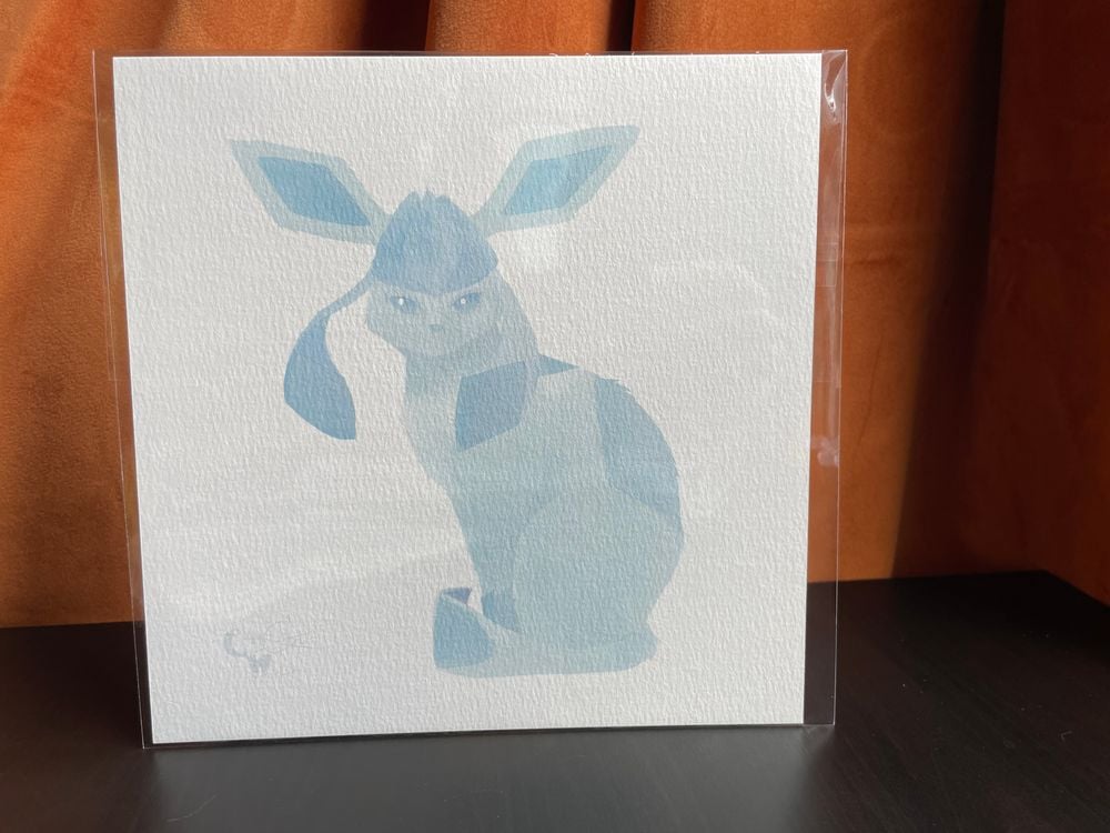 Glaceon Art Print
