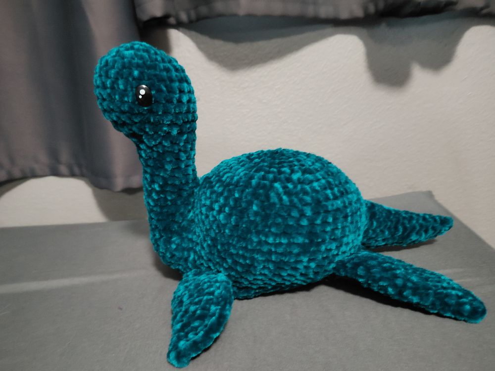 Crochet Lockness Monster Amigurumi