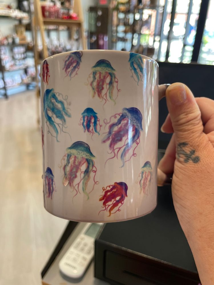 *B-GRADE* Watercolor Jellyfish Color-Changing Mug