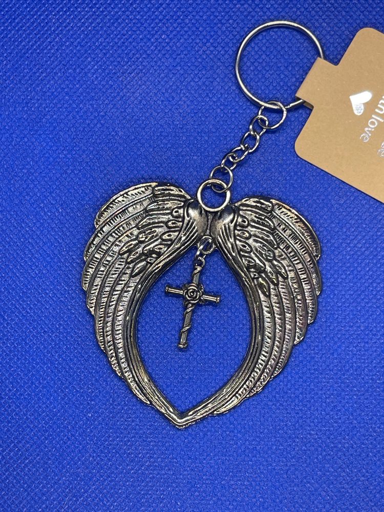 Angel wings Keychain 