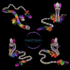 Rainbow bright dragon