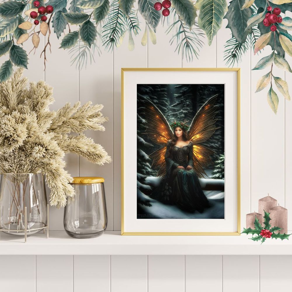 Yuletide Faerie - Digital Download 