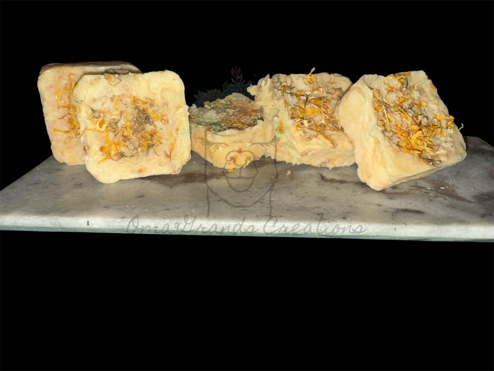 Light Energizing Orange Homemade Bath Bar 