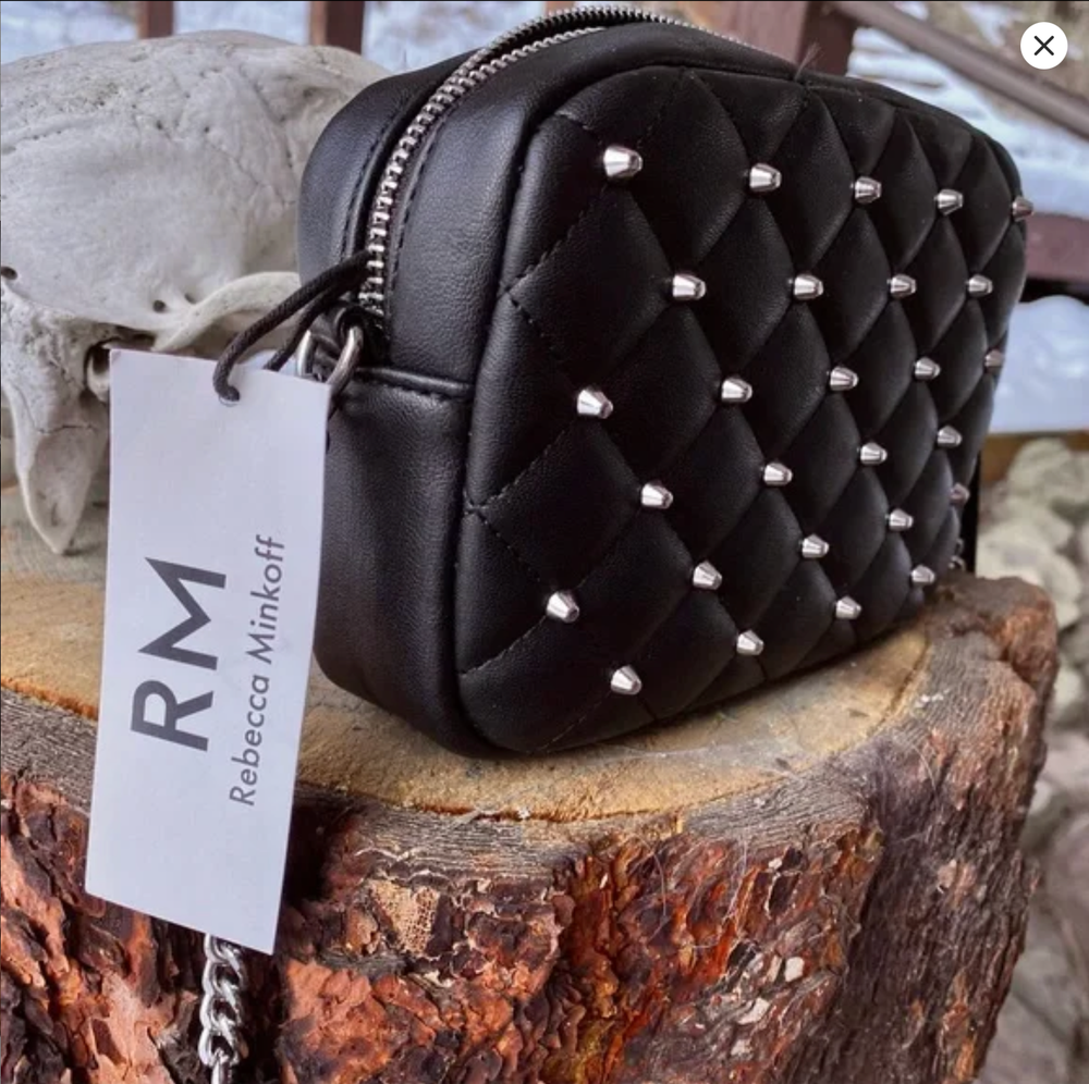 Rebecca Minkoff Studded Black Crossbody Purse
