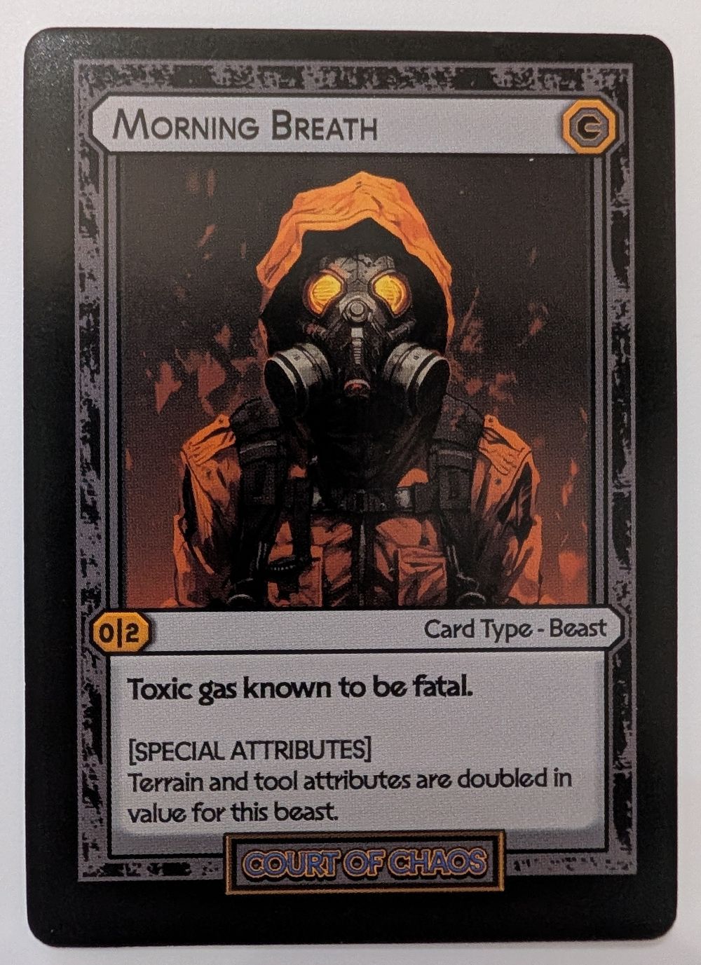 Morning Breath - Divorced Dads Court of Chaos Deck Card