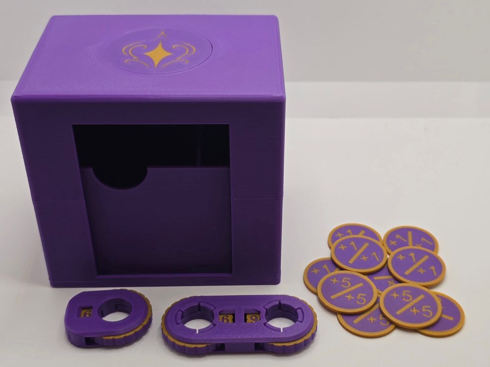 🟣 Storage Deck Box & Double Life & Single Life & Positive 10 Count