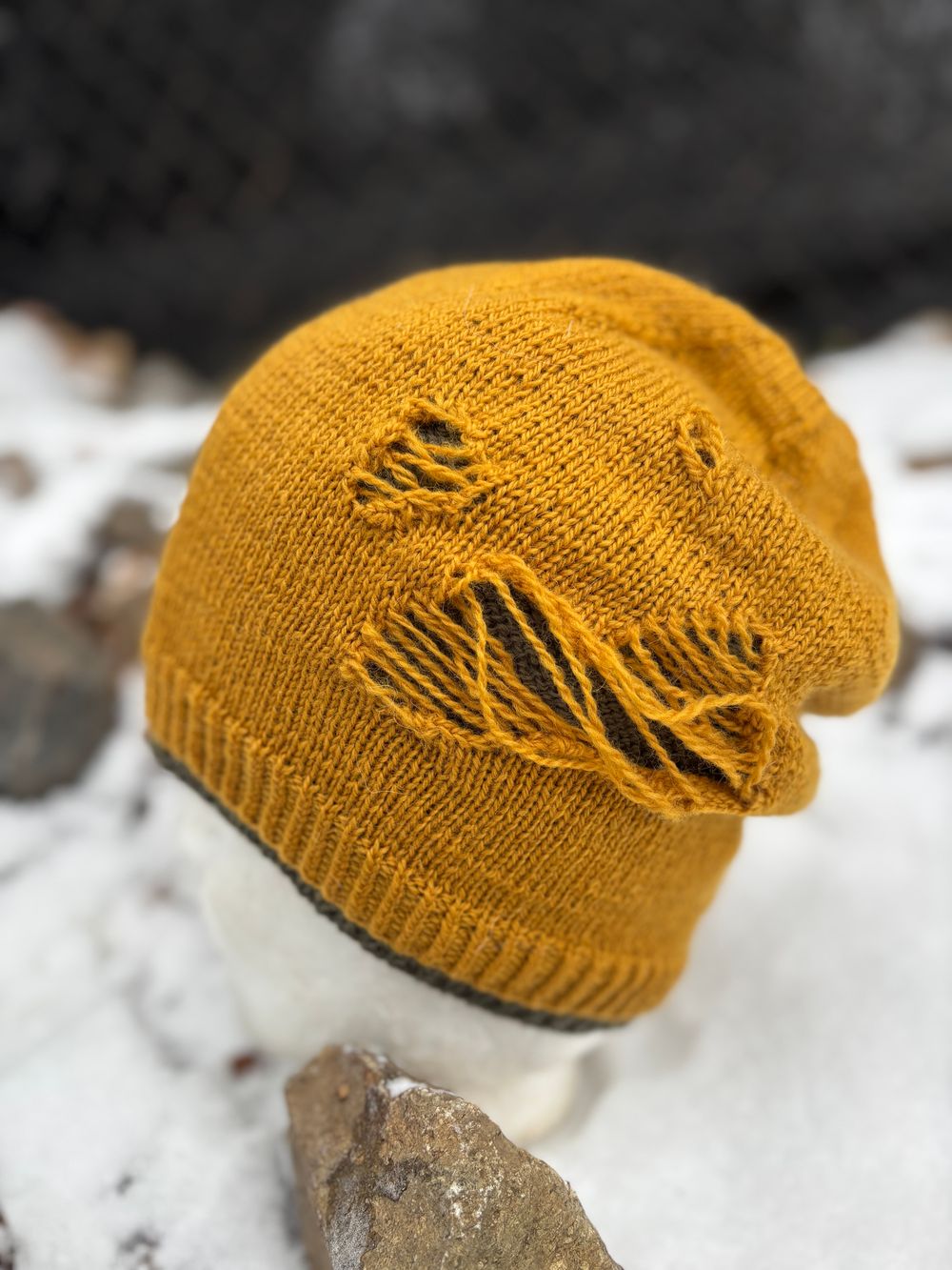 4 in 1 Distressed hat