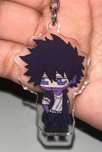 Dabi Pixel Art Keychain