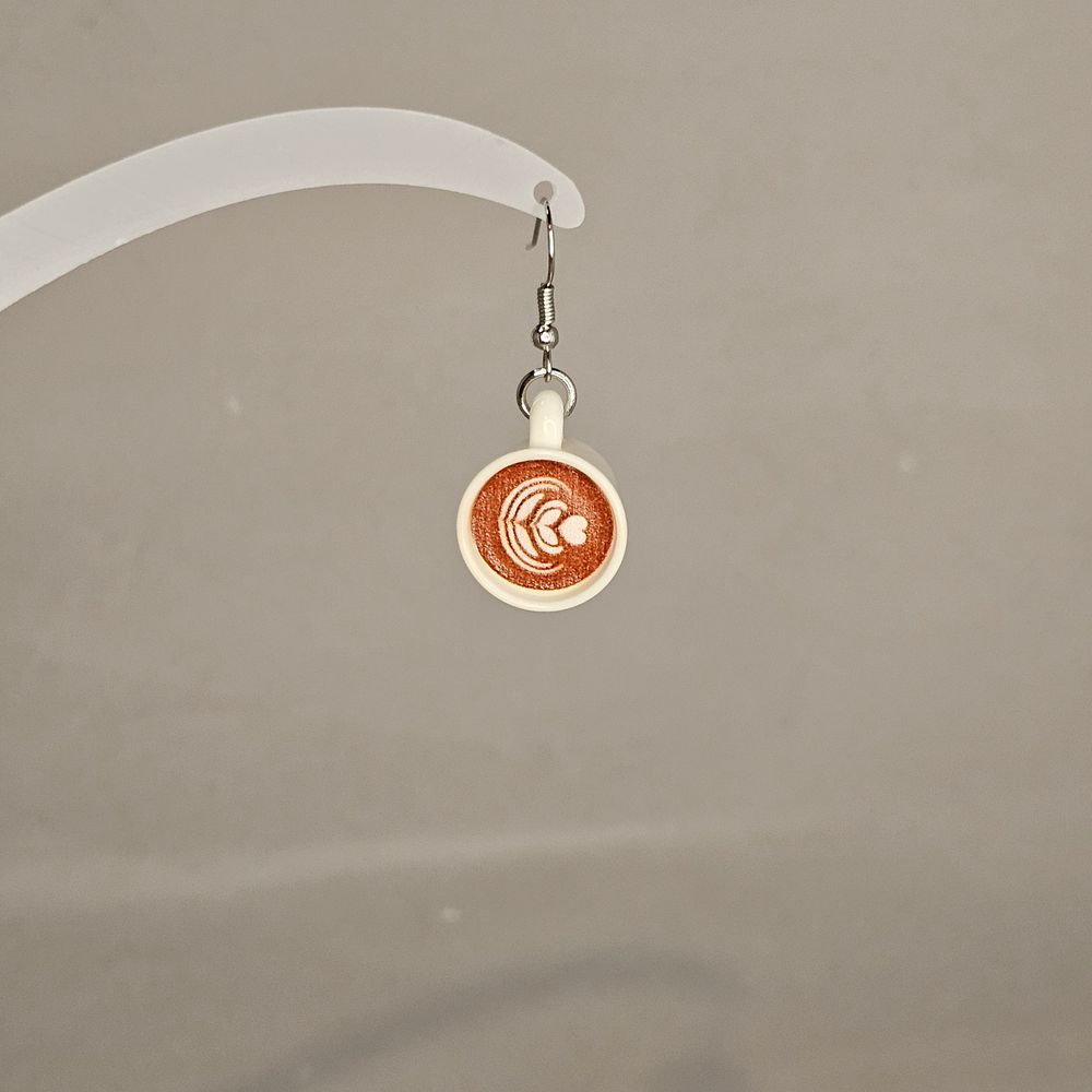 Item #172 Coffee Mug Earring