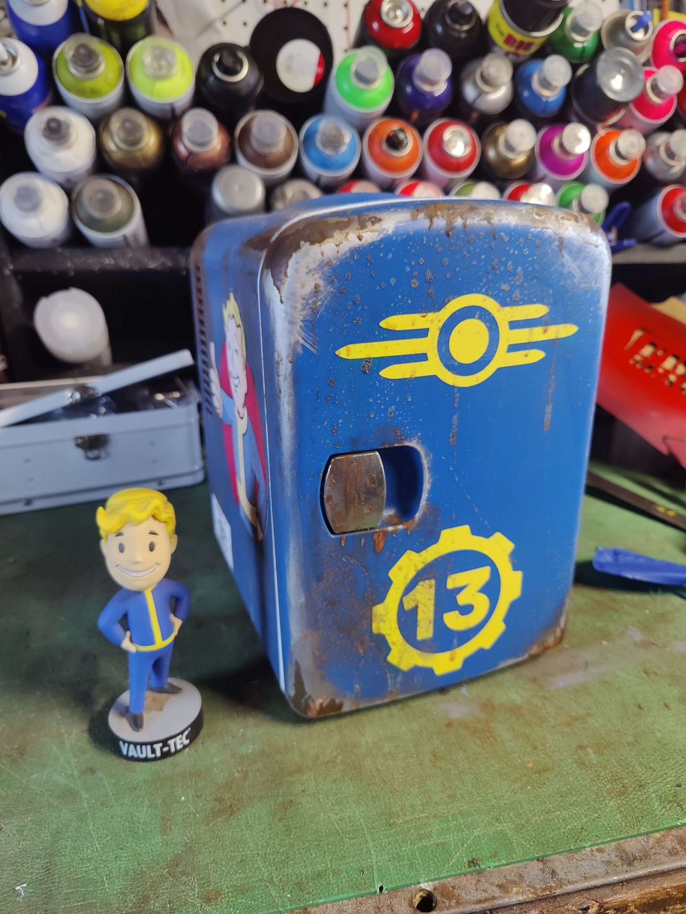 Vault Tec Mini Fridge Cooler