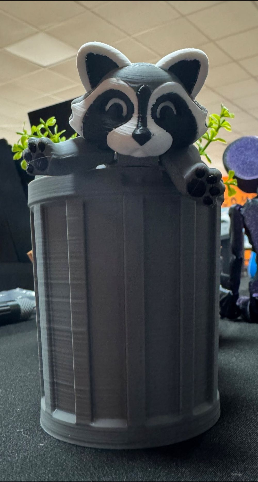 ✨🦝Raccoon in Trash Can🦝✨