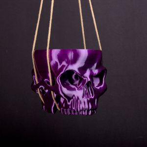 Purple/Black Silk