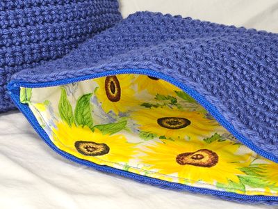 Blue Sunflowers