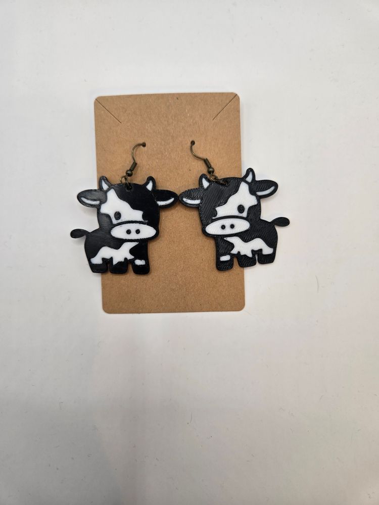 Cow Earrings