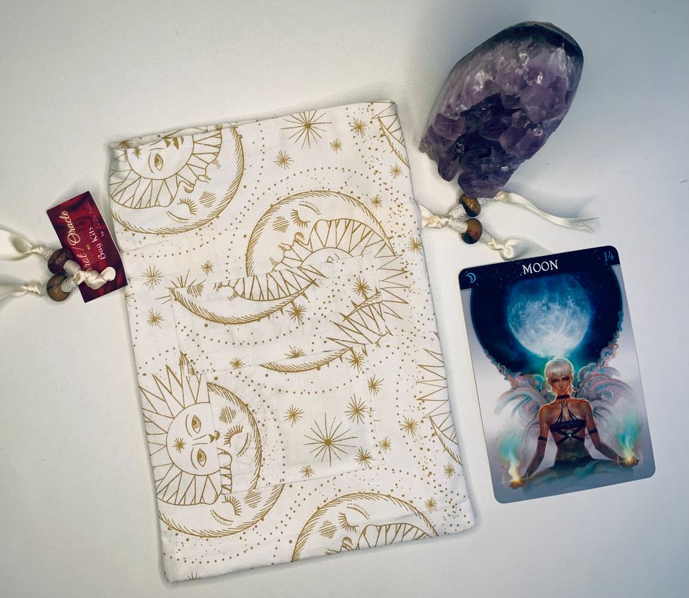 White Sun and Moon Tarot/Oracle Bag
