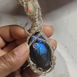 Blue Flash and fire detail