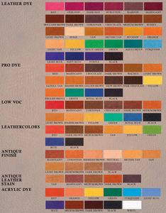 Dye Color Choices Page 1 