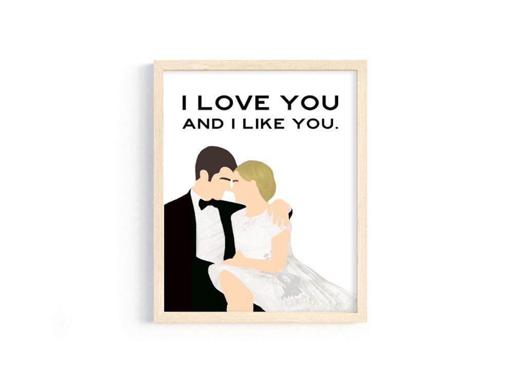 Parks and Rec Leslie Knope & Ben Wyatt 8x10 Digital Download