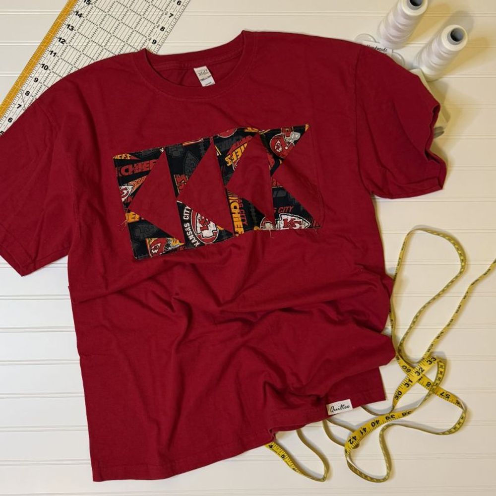 Kansas City Chiefs Flying Geese Quiltee Red
