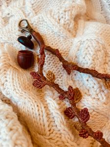 acorn locket variant with locket open