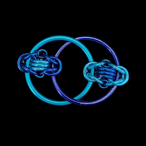 Blue & light blue