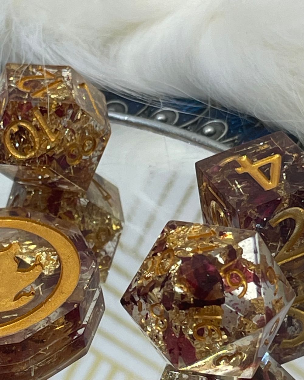 Rose Gold Dice