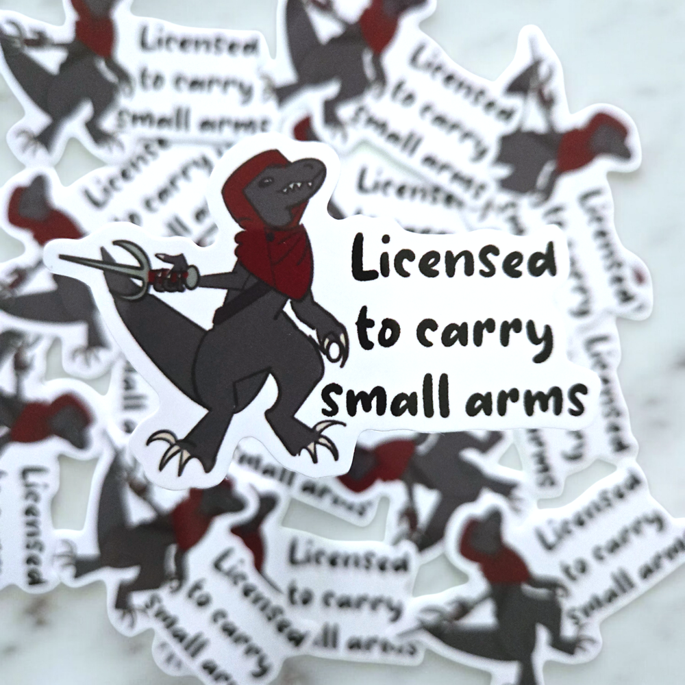 Small Arms Sticker