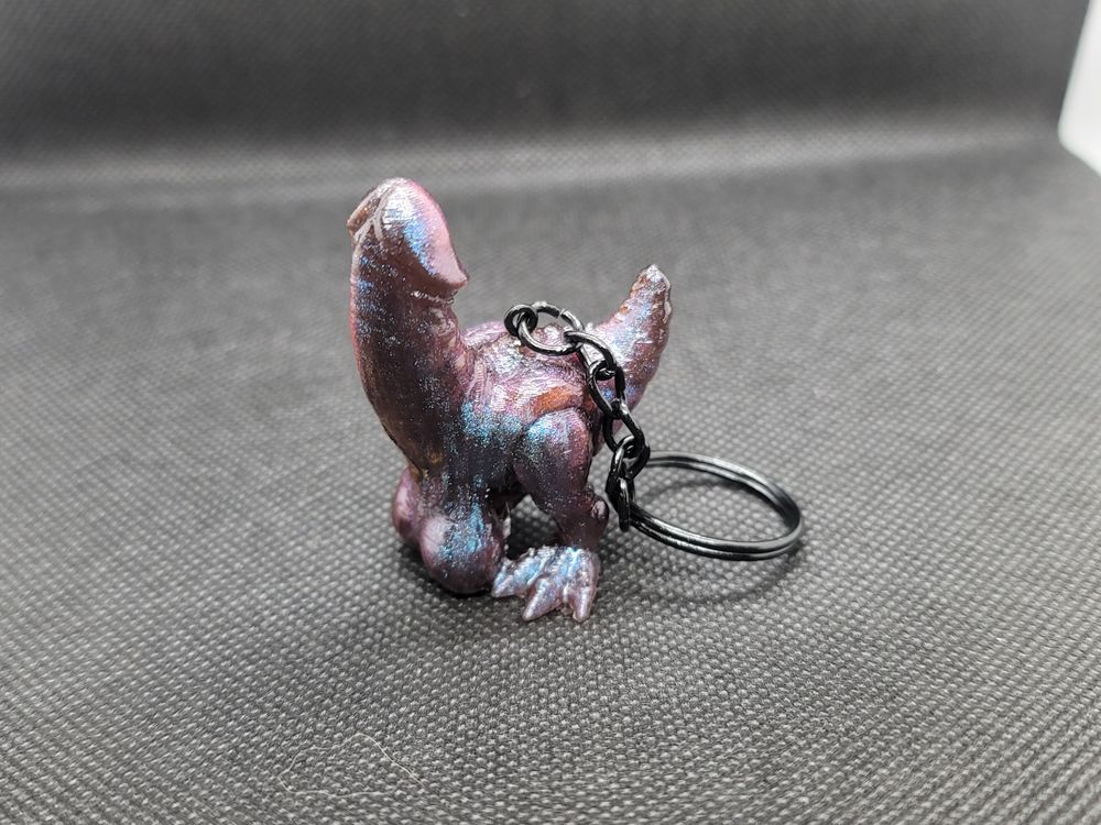 Dick-a-Saurus Keychain