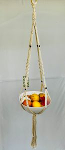 Natural/ cherry beading 