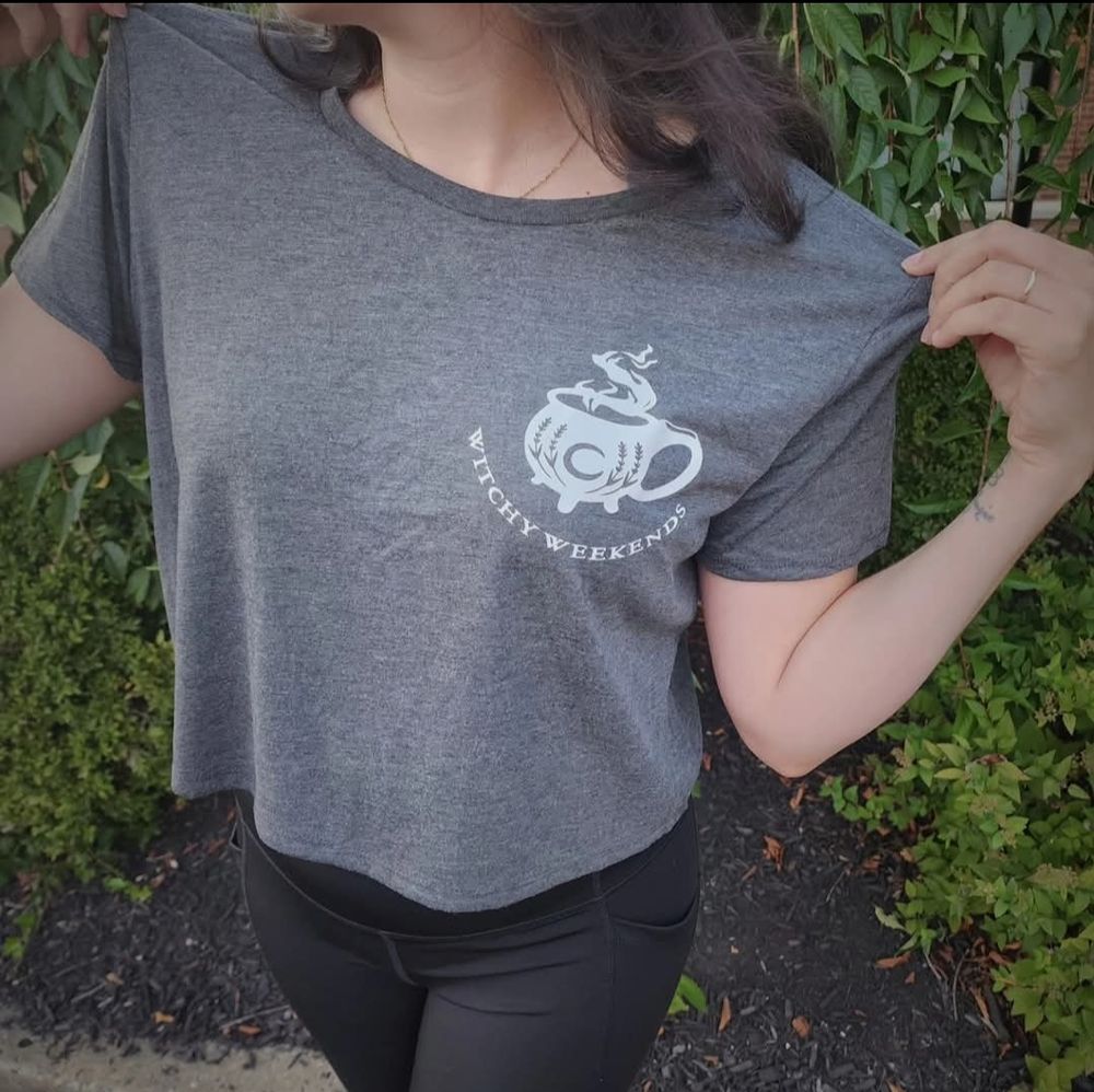 Witchy Weekends Cropped tee