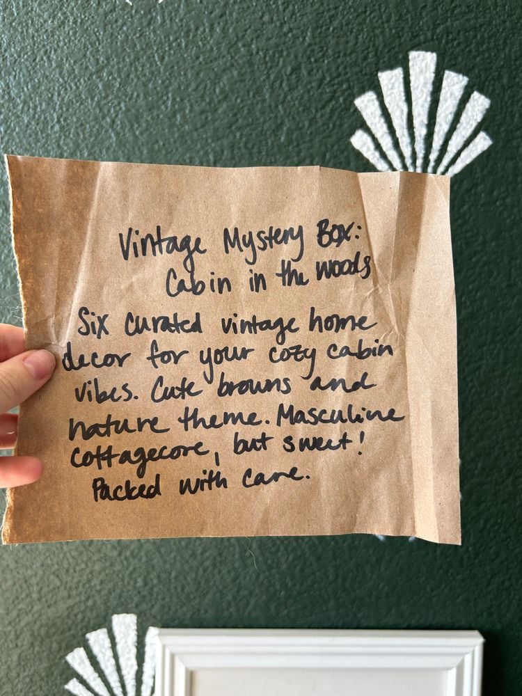 Vintage Mystery Box