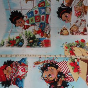Bea Jackson's Christmas Wonder Panel showing measurement