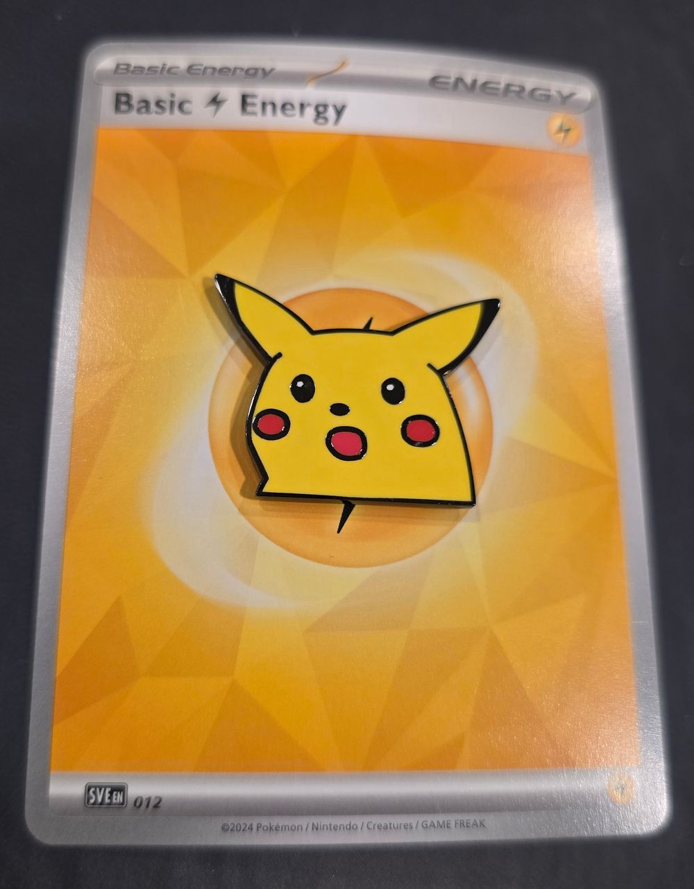 Shocked Pikachu Pin