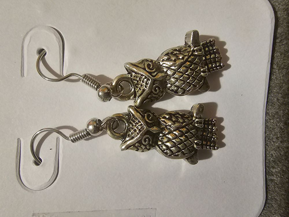 Owl earrings 