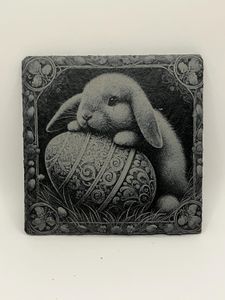 Bunny on Egg