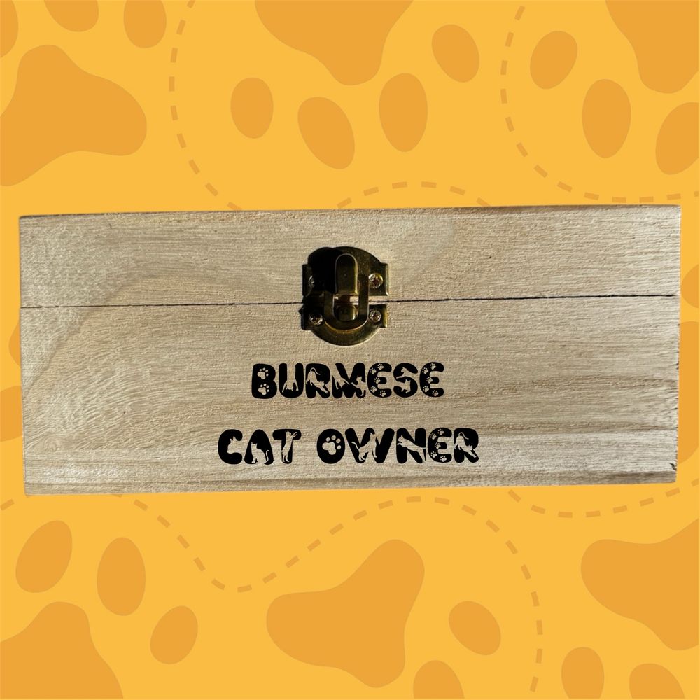 Burmese kitty box