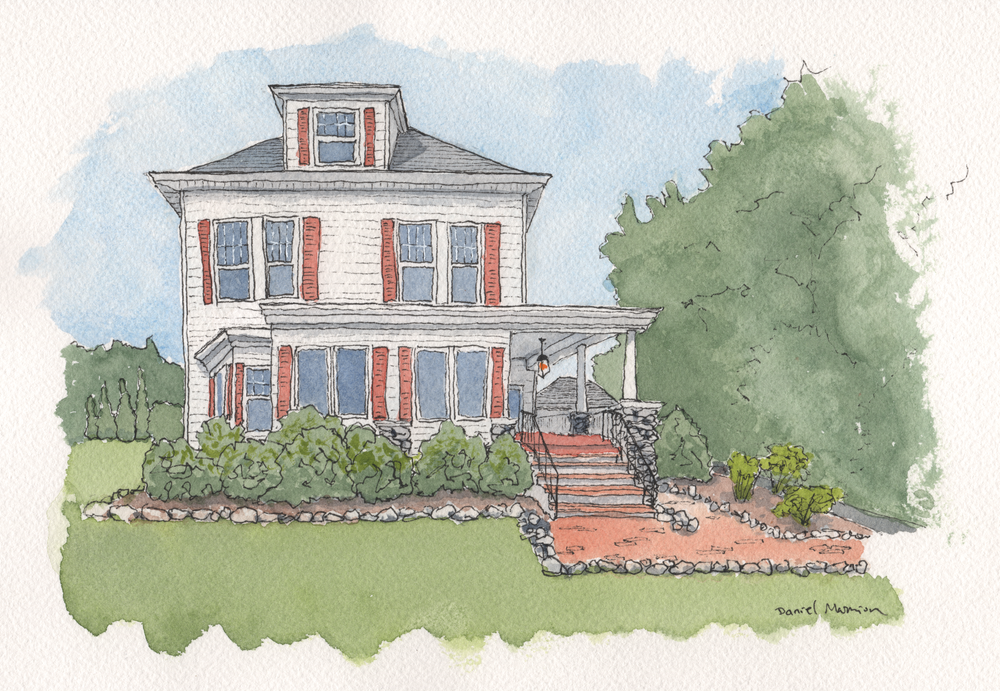 Custom House Portrait