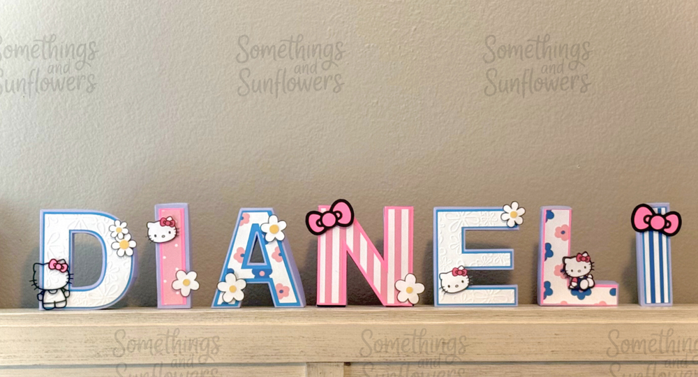 3D Letter Boxes!