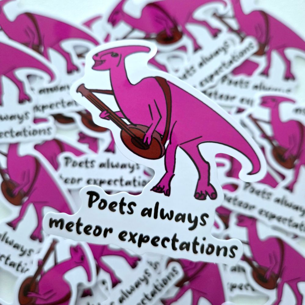 Meteor Expectations Sticker