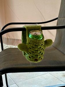 Cactus Cozy Caddy - front