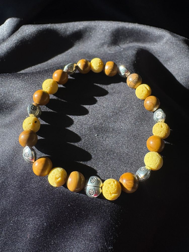 Diffuser Bracelet with Essential Oil Blend - Agate & Lava - Extra Large