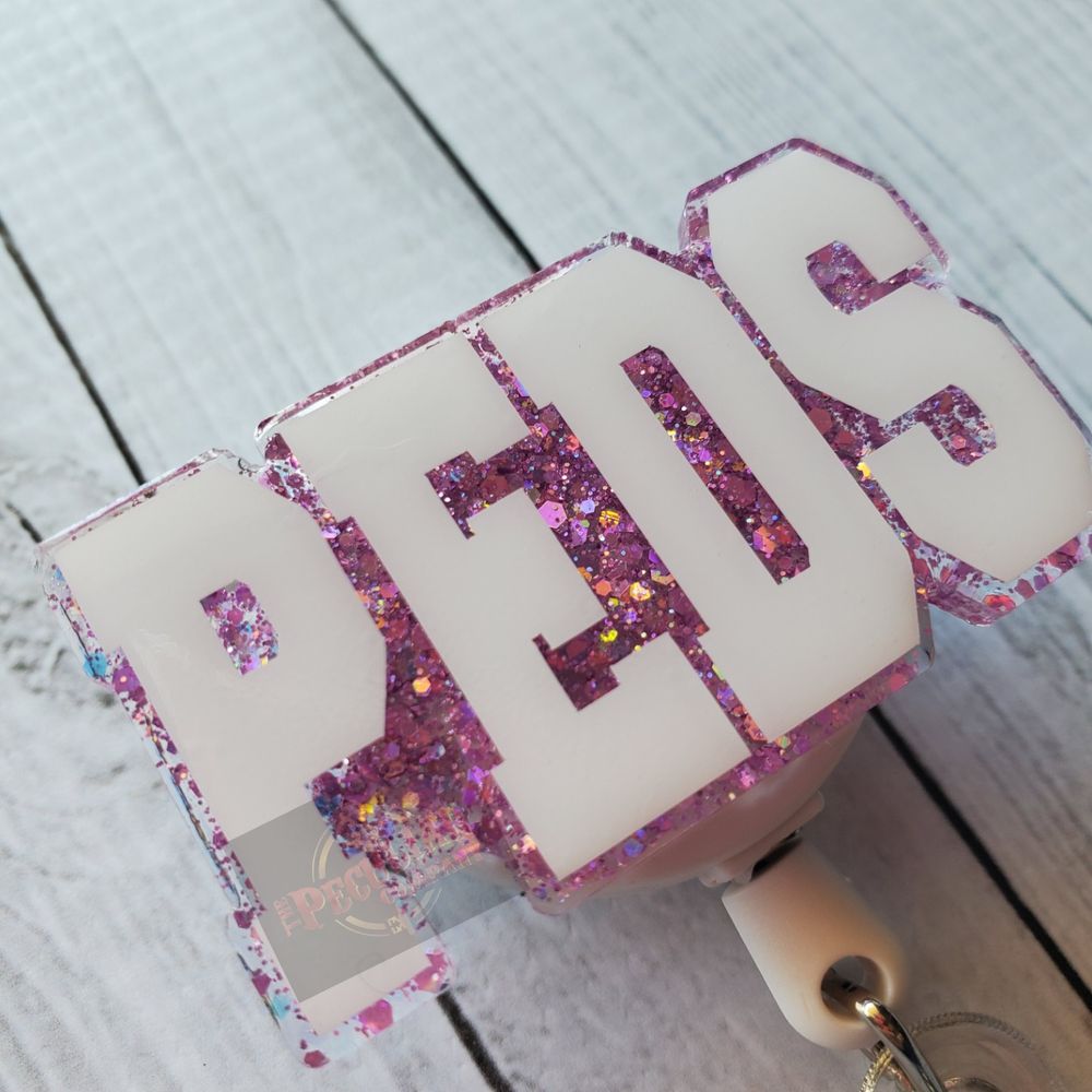 PEDS Badge Reel, badge holder, pediatric nurses, healthcare ...