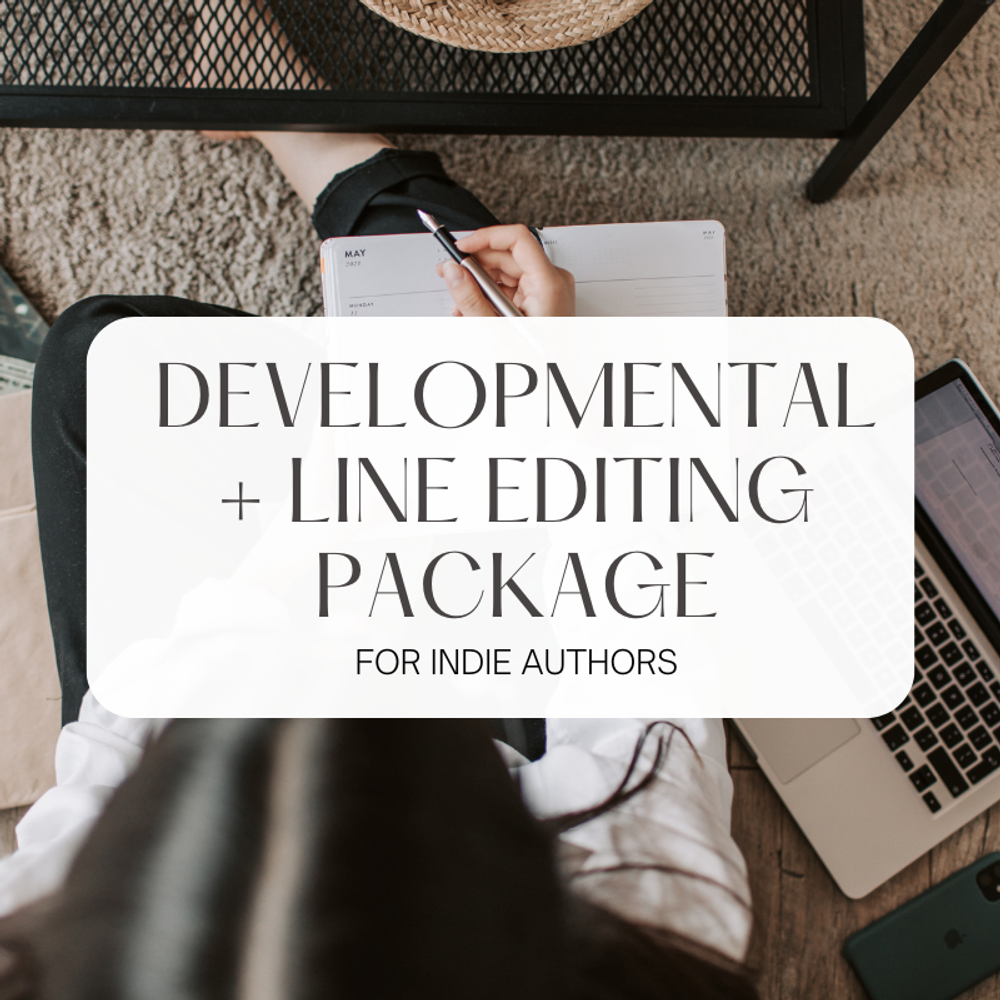 Developmental + Line Editing Package for Indie Authors