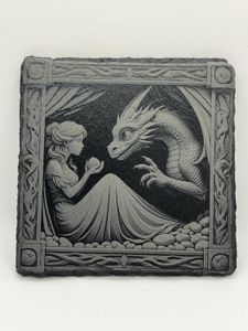 Dragon with Princess (Adult)