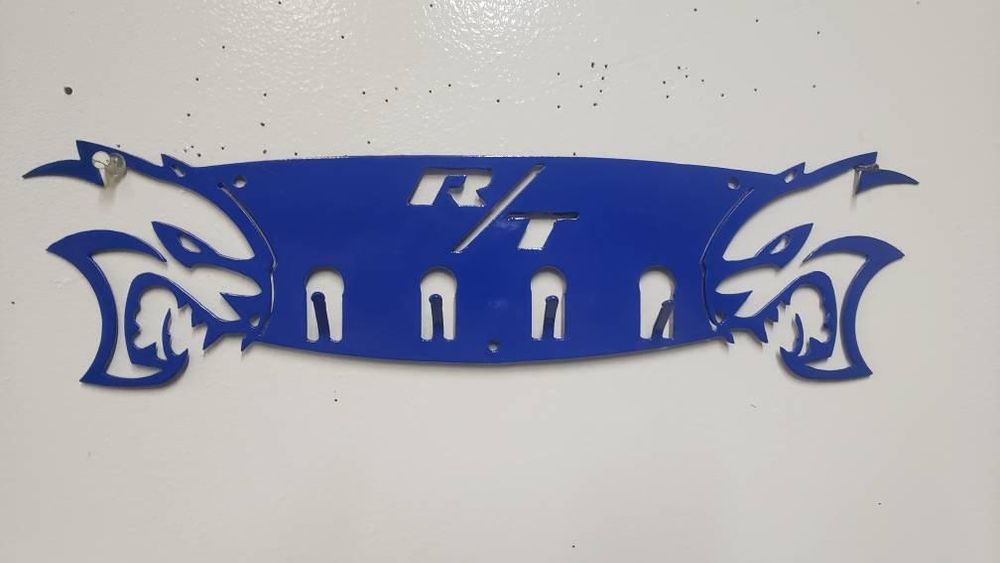 Dodge Hellcat R/T Keychain Rack