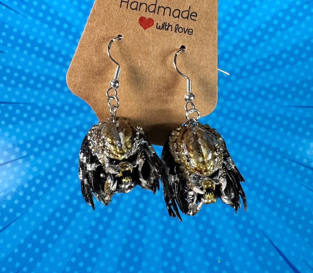 Movie-Inspired Dangle Earrings - Darth Vader, Terminator, Al...