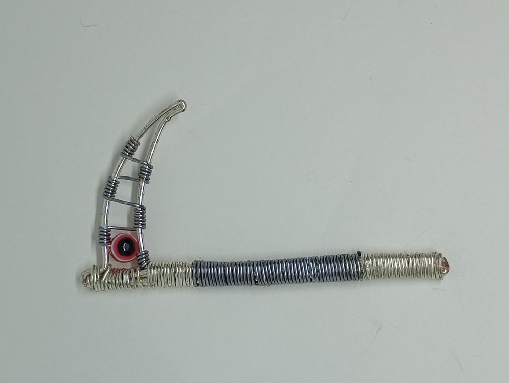 Red evil eye scythe 