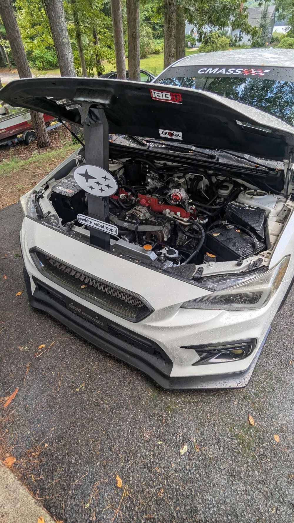 Custom Car Show Hood Prop